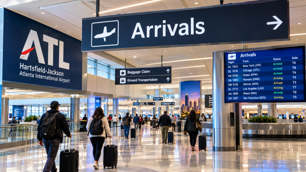 ATL Airport Arrivals – Atlanta Airport Arrivals Guide