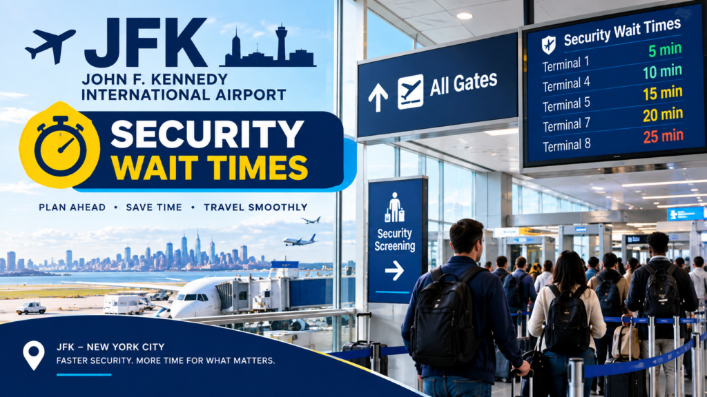 JFK Airport Security Wait Times – TSA Checkpoint Guide
