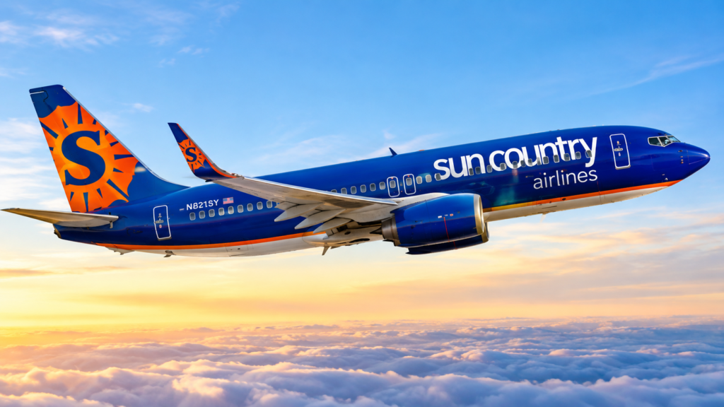 Sun Country Airlines at Dallas Fort Worth International Airport (DFW)